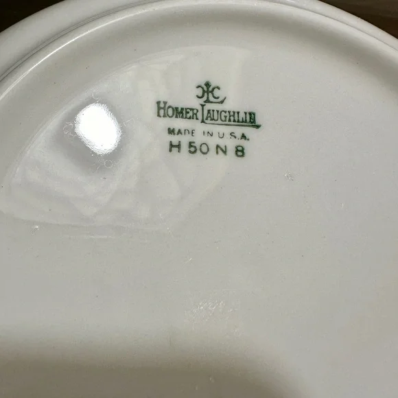 HOMER LAUGHLIN, VINTAGE, “VIRGINIA ROSE”, SERVING BOWL. - Picture 5 of 6